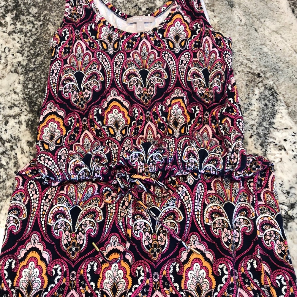 Floral Banana Republic Summer Dress